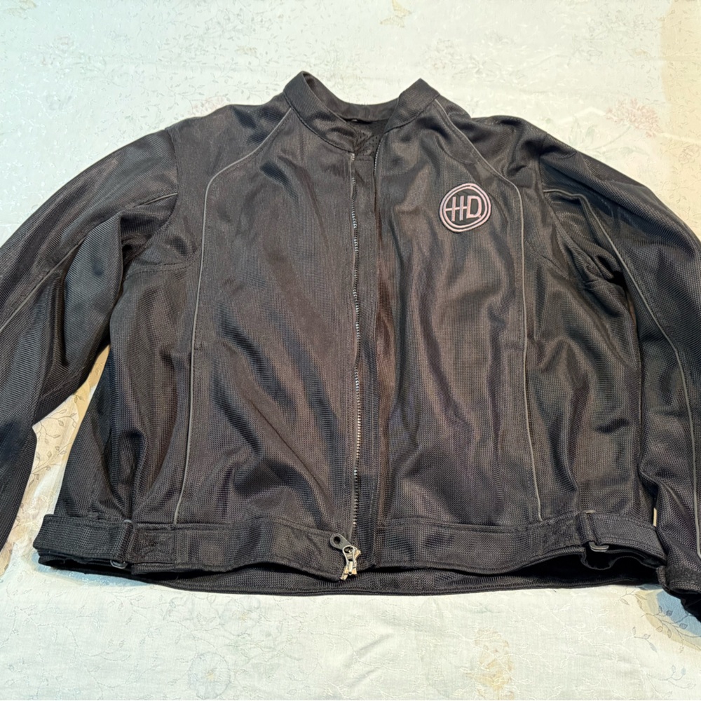 Men's Harley-Davidson Mesh Black Riding Jacket